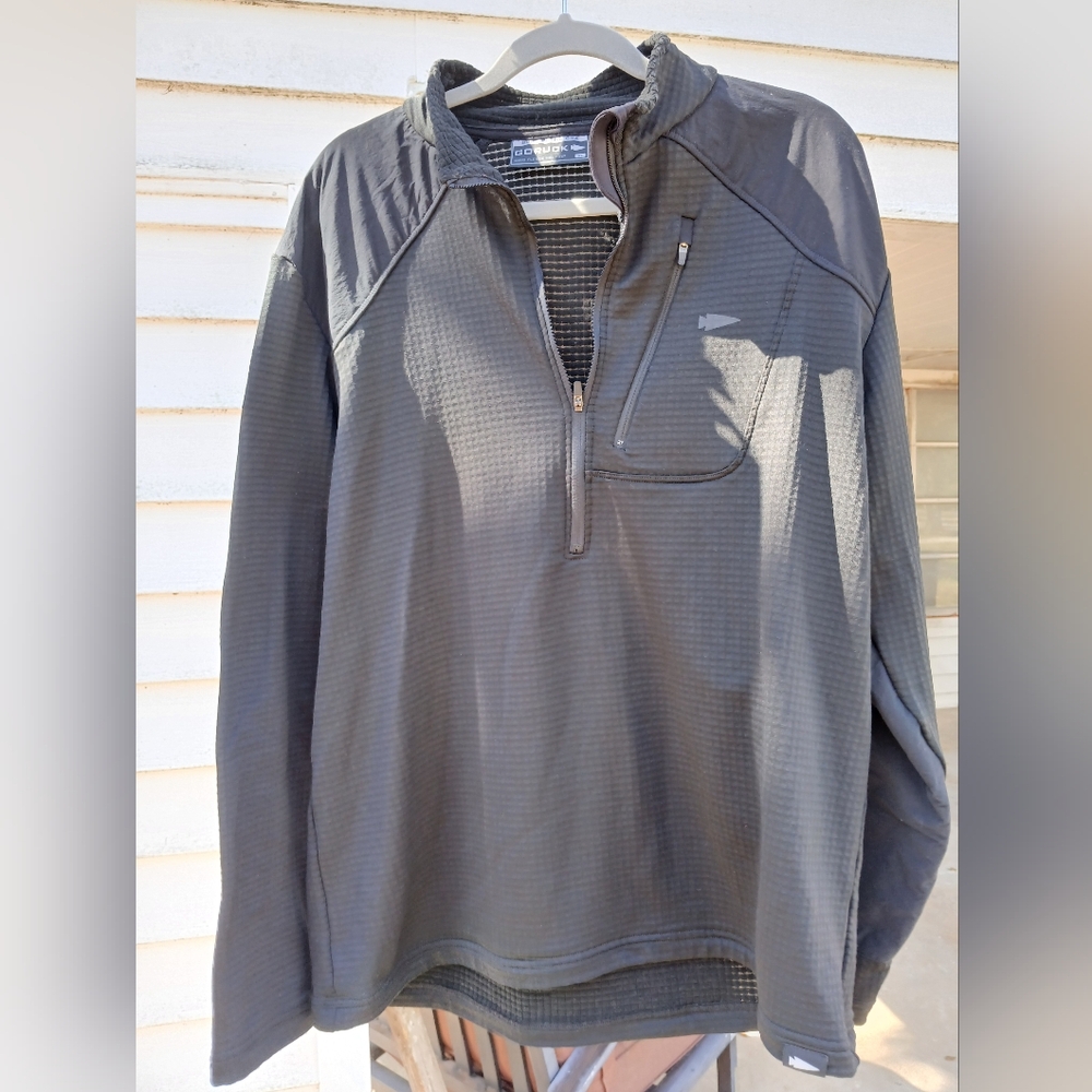 Black GORUCK Fleece Lightweight Jacket